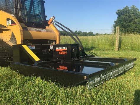 skid steer rental with bush hog|skid steer mulching attachment rental.